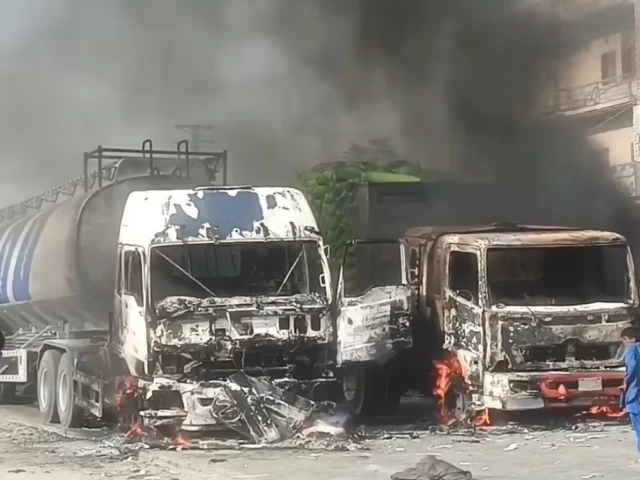 Civil unrest or political violence in response to police action.